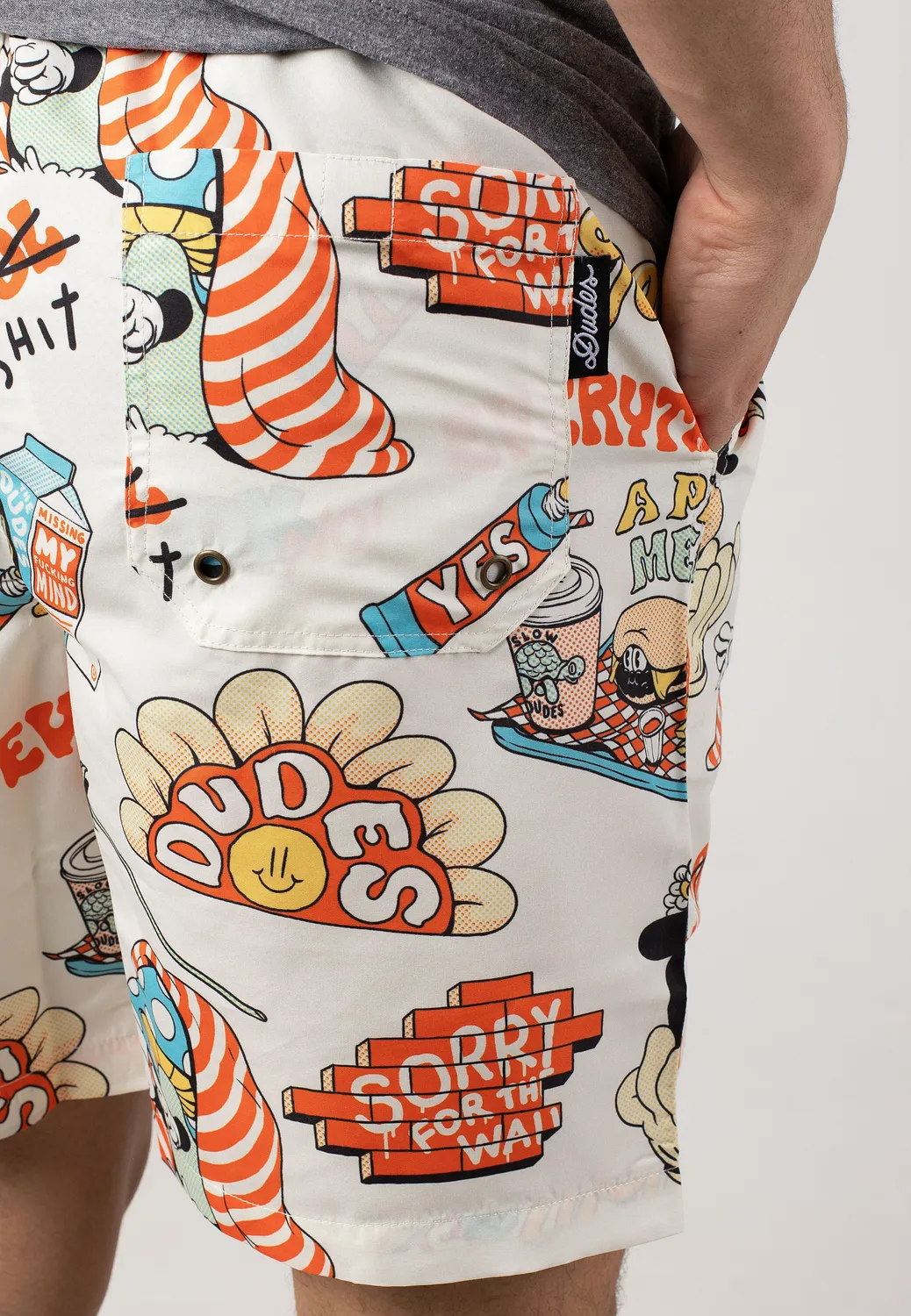 Impericon A Pill Meal Board Shorts Multicolor Synthetik