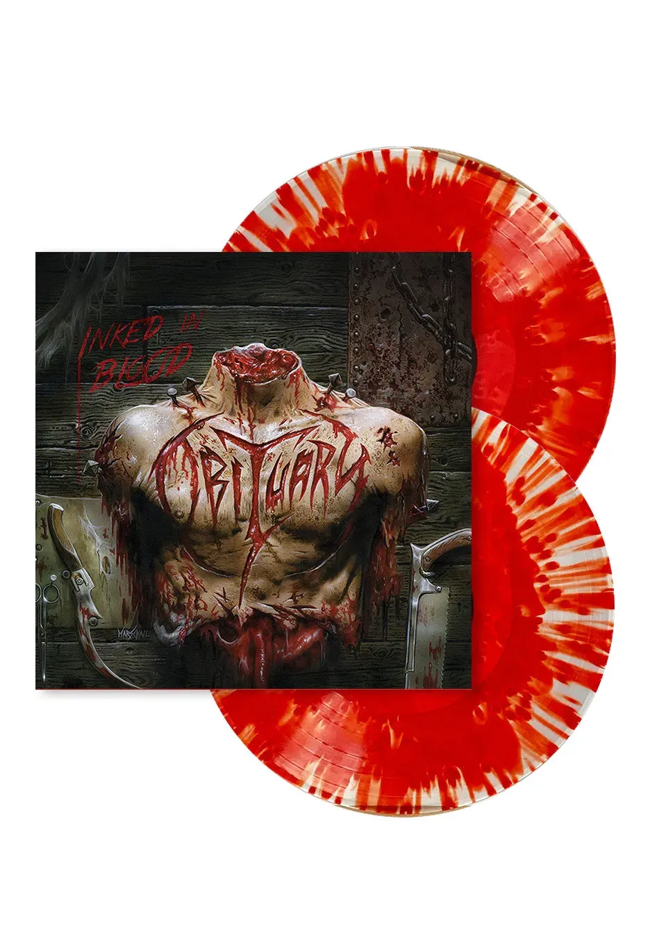 Impericon Inked In Blood 2 Vinyl Blood Red Cloudy Death Metal