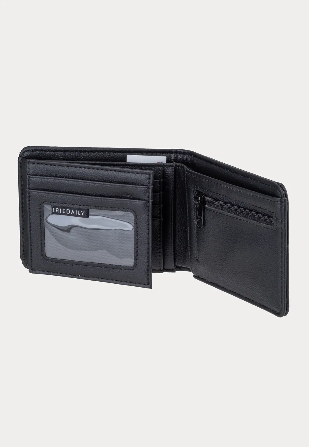 Impericon Pleather Off Black Portemonnaie Kunstleder