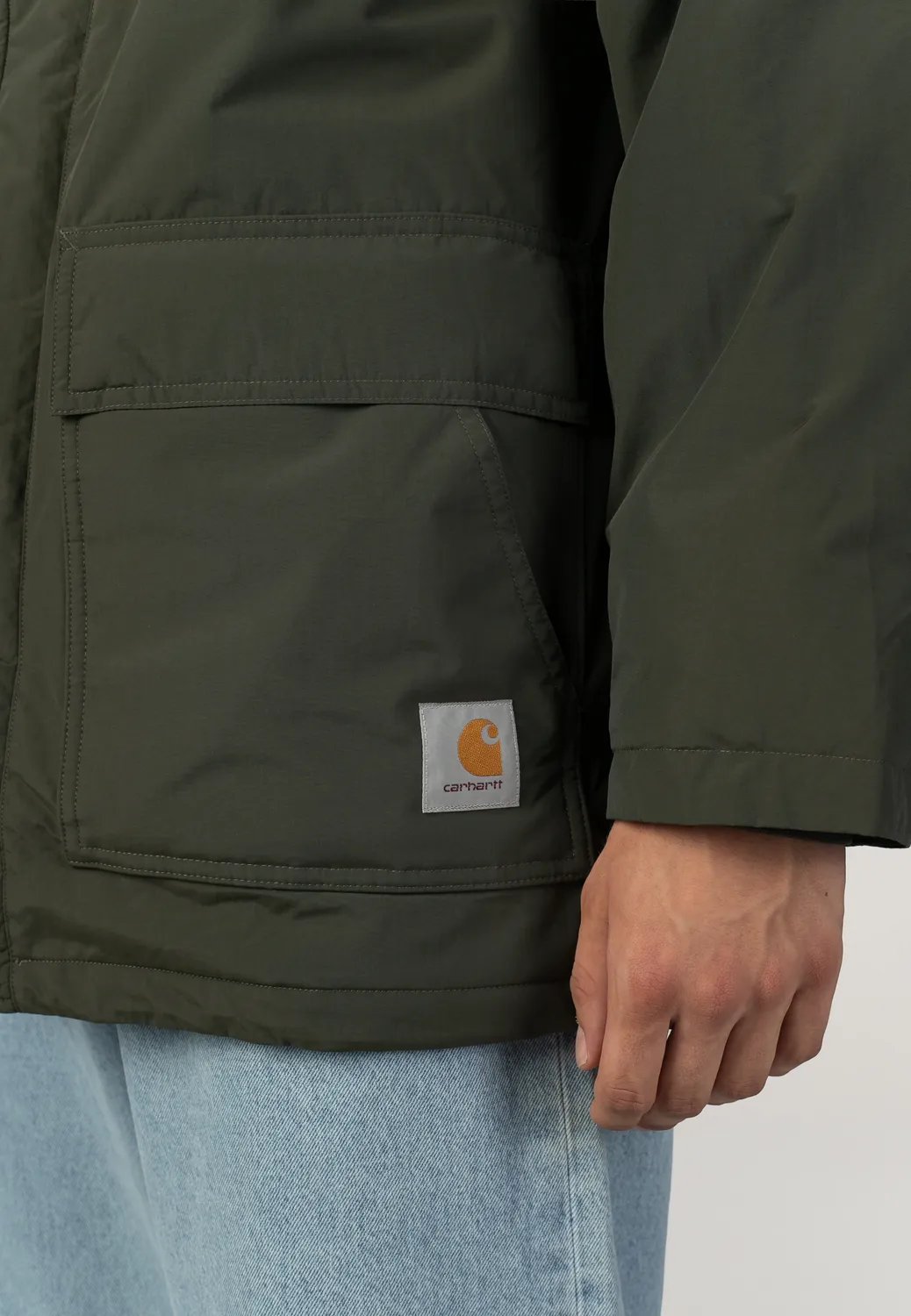 Impericon Stanwood Cypress Jacke grün Nylon lang Herren