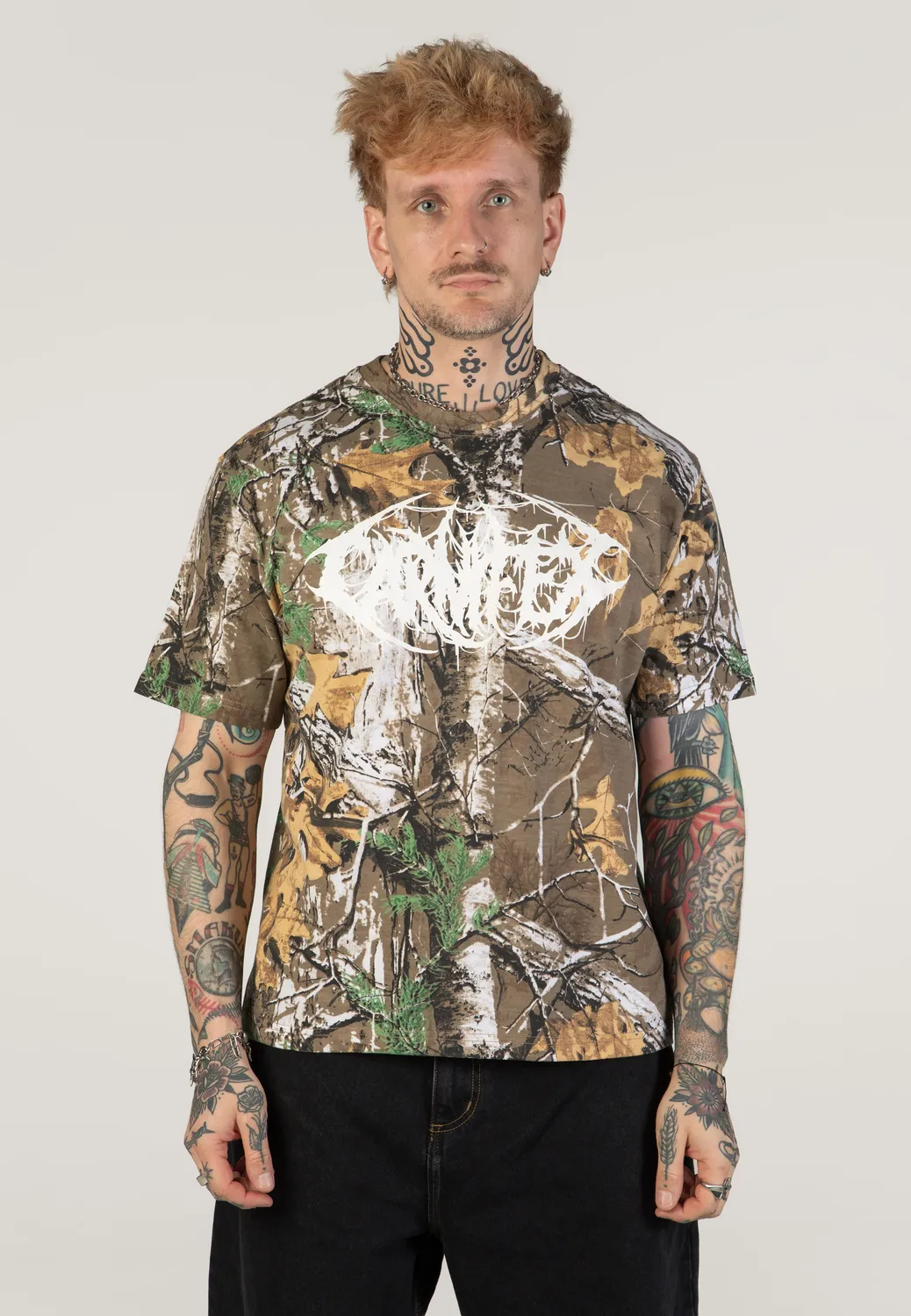 Impericon Defend Death Metal Camo T-Shirt grün