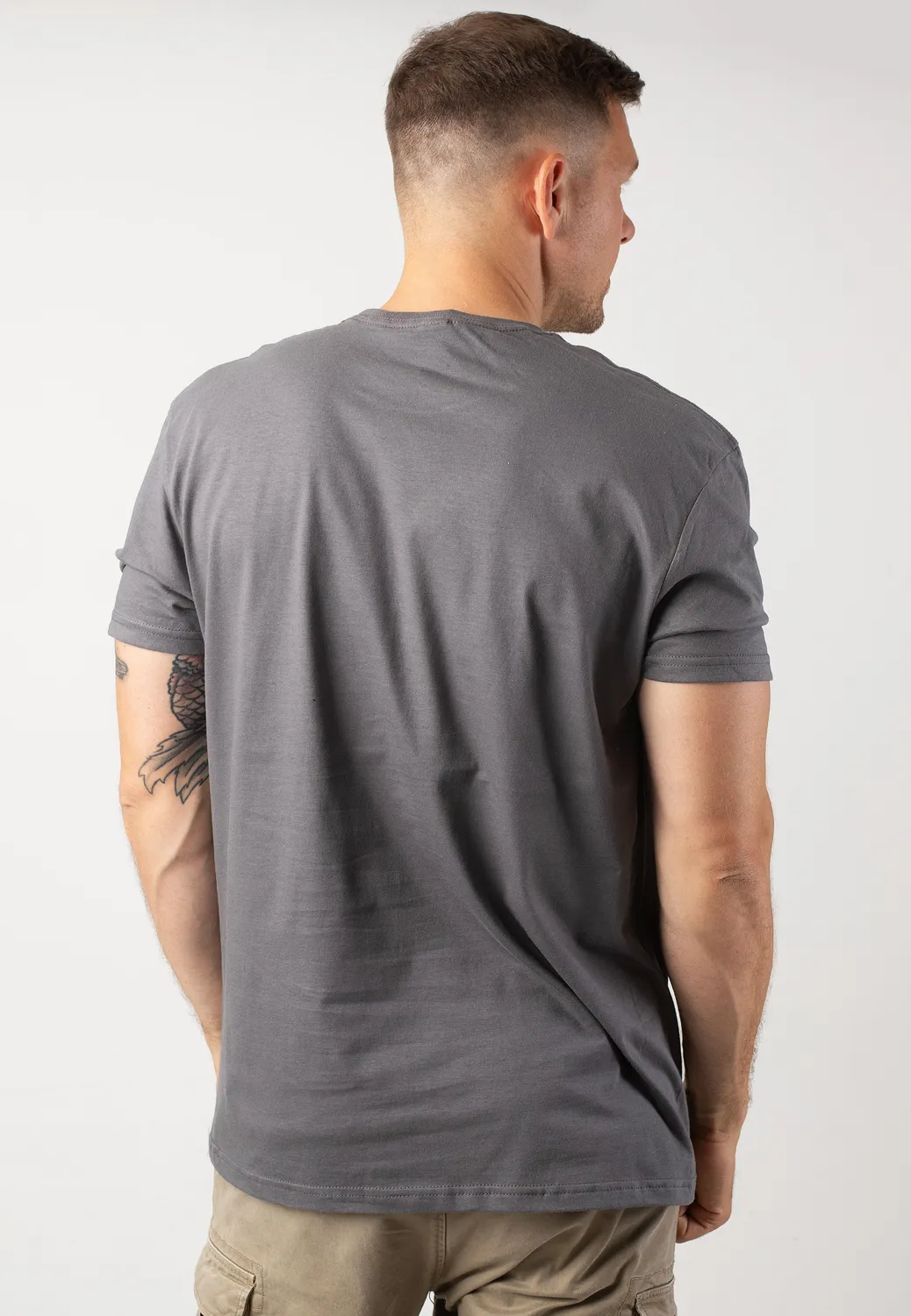 Impericon Papercuts Charcoal T-Shirt grau S–XXL