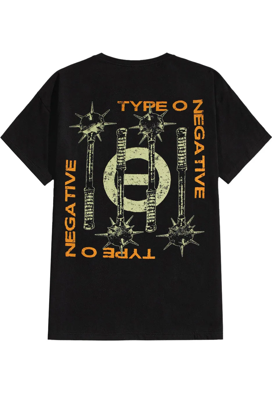 Mace T-Shirt schwarz Unisex Kurzarm