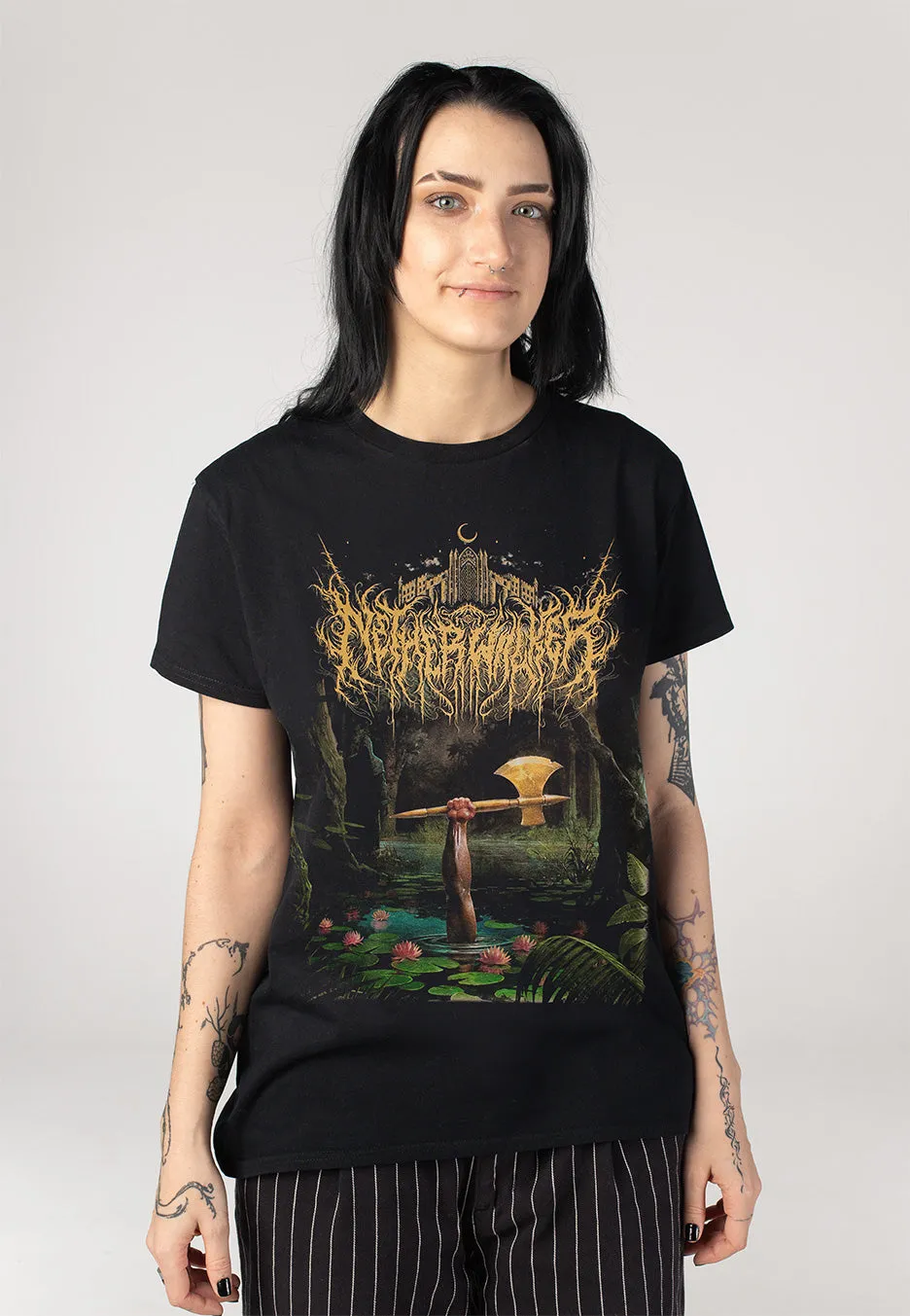 Impericon Battle Of Tredem T-Shirt schwarz Jersey