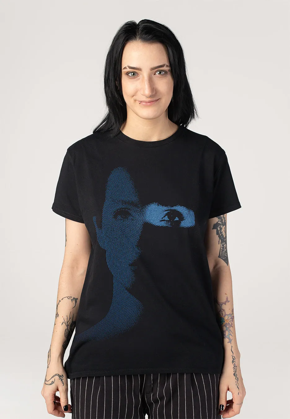 Impericon Face T-Shirt schwarz Unisex Kurzarm