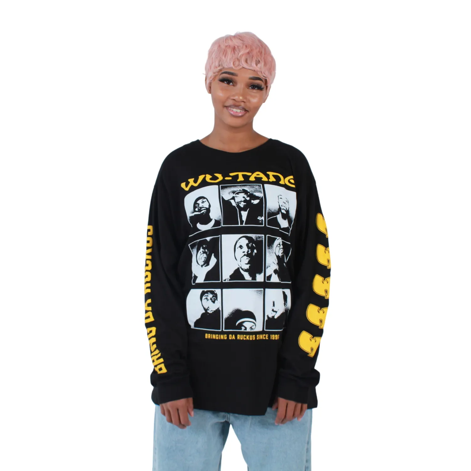 Wu-Tang 9 Diagrams Long Sleeve Tee Shirt Baumwolle