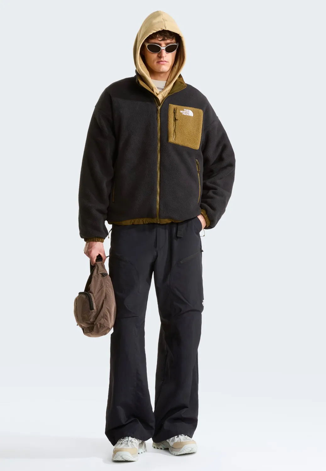 Impericon Yumiori Reversible Caraway Seed Black Fleece-Jacke