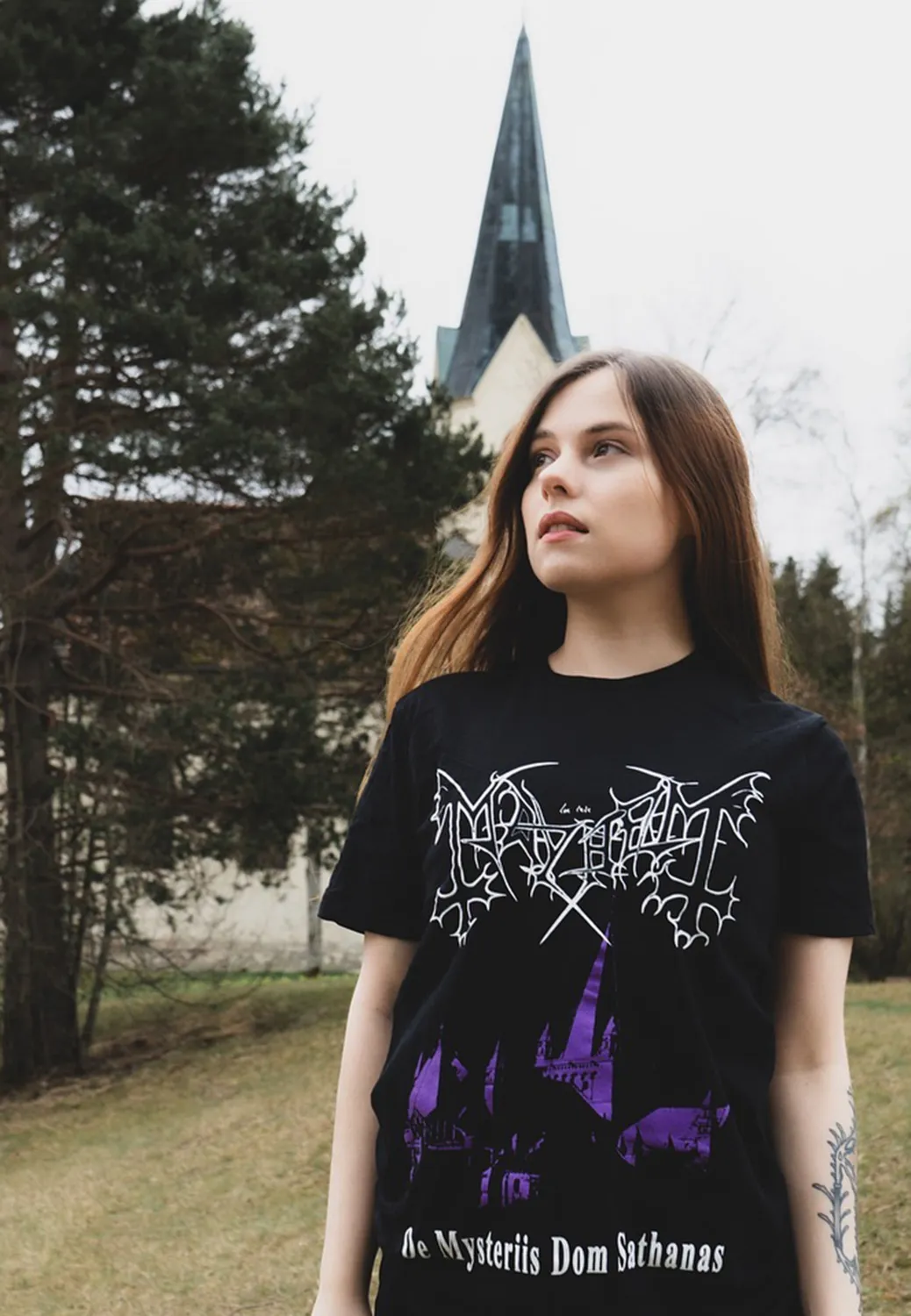 Impericon De Mysteriis Dom Sathanas T-Shirt schwarz