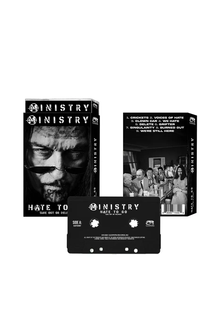 Hate To Go Take Out Or Delivery MC Kassette Death Metal