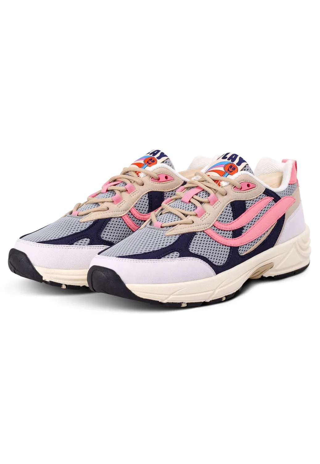 G-Eco 99 Reco Sneaker Grey/Navy/Pink Vegan