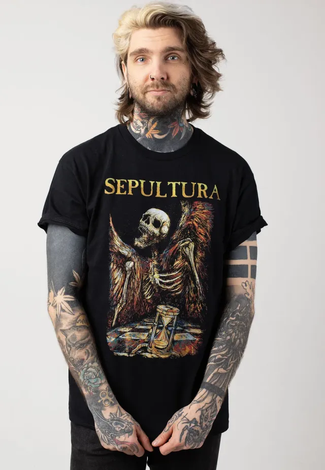 Impericon 40th Anniversary Skull T-Shirt Schwarz