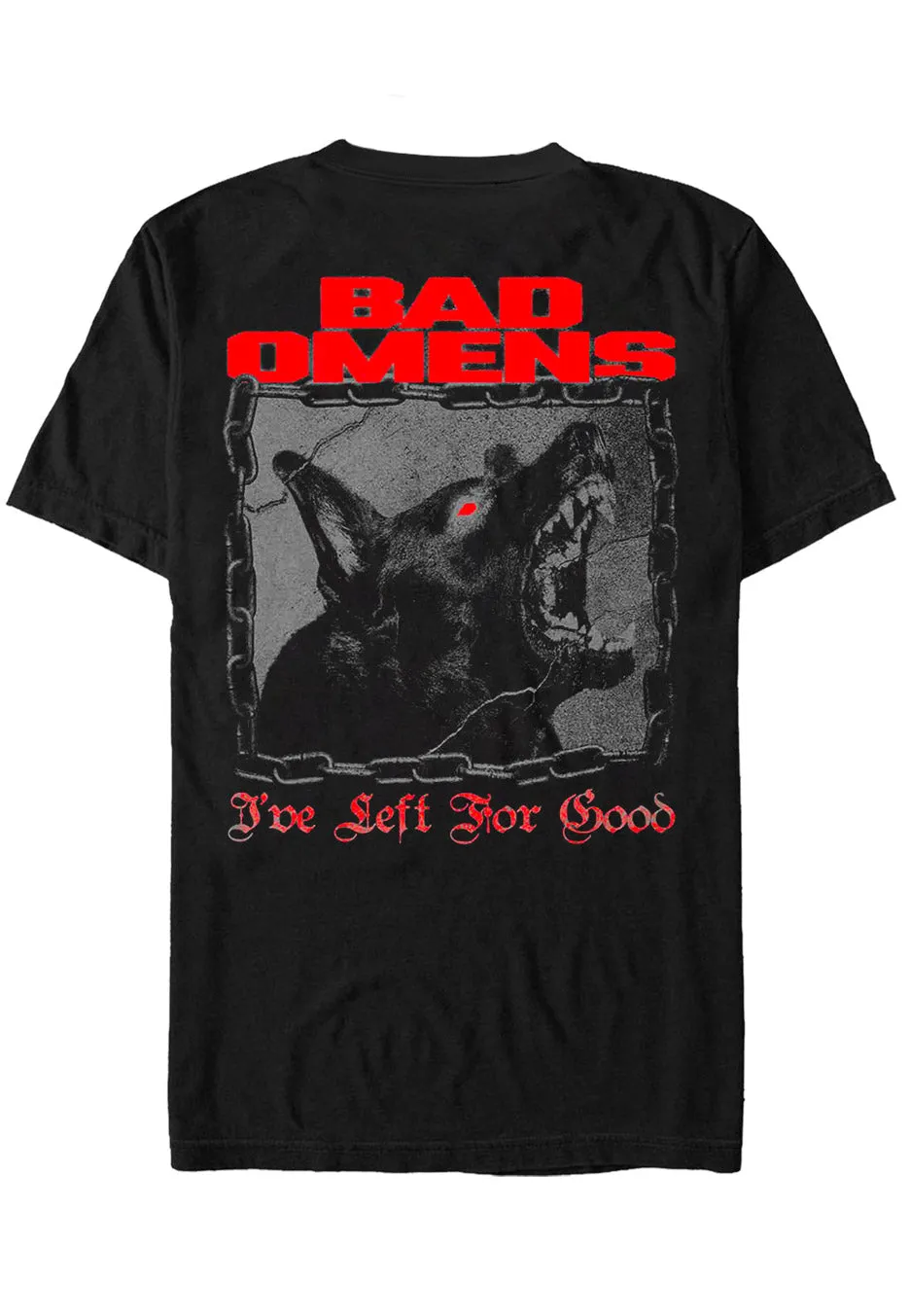 Impericon Snarling Dog T-Shirt schwarz Metalcore