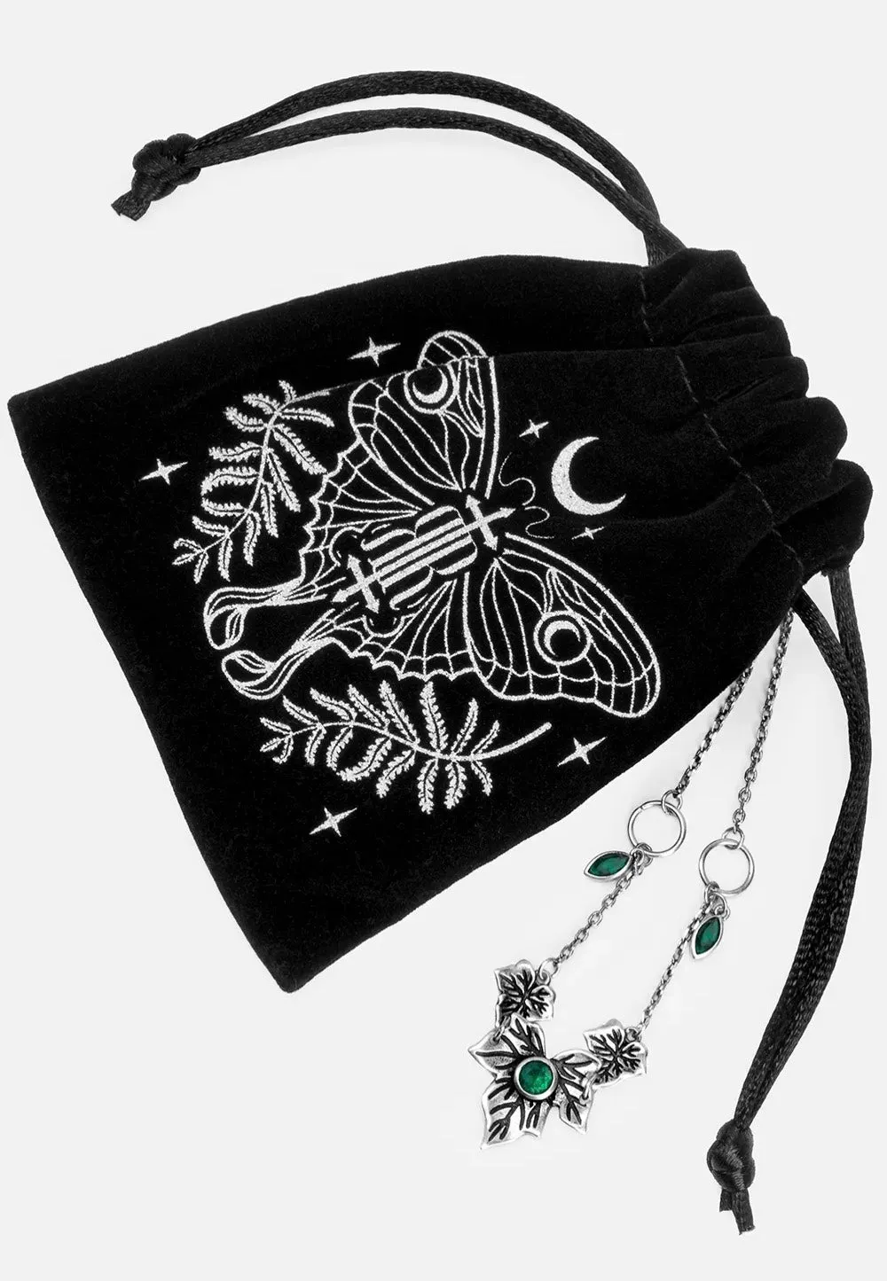 Impericon Poisoned Ivy Kette Silver Gothic Metall