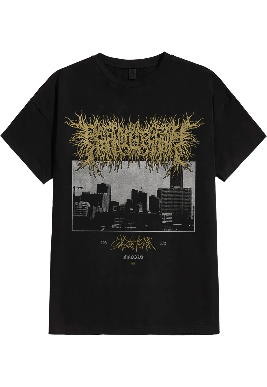 Impericon Skyline T-Shirt Schwarz Deathcore Neuheit