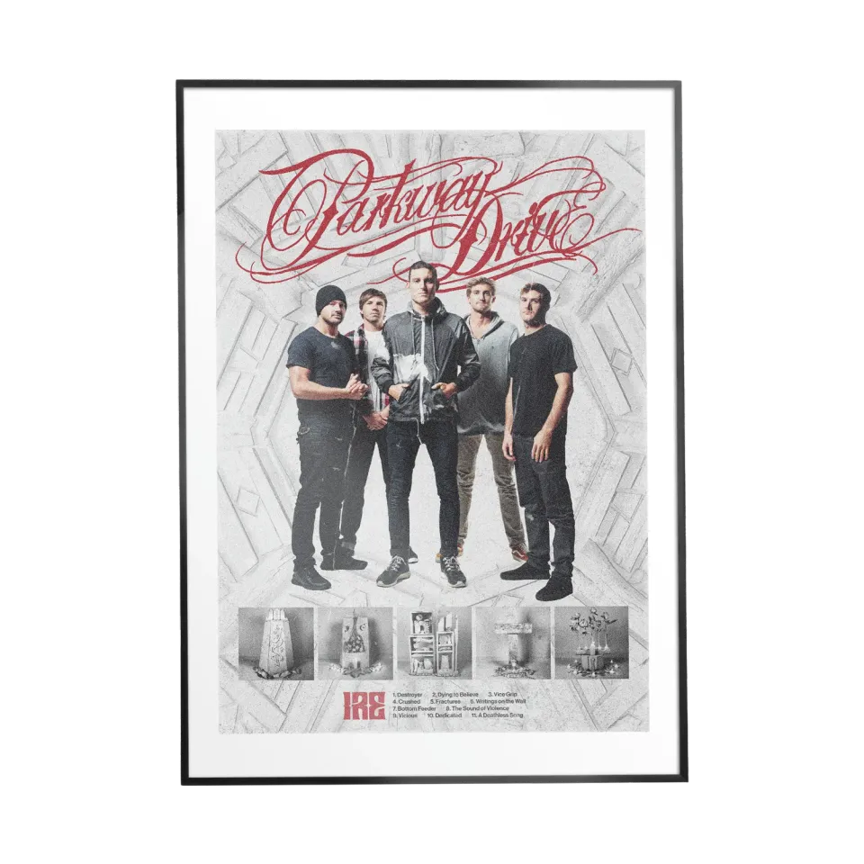 Parkway Drive IRE Poster A2 250gsm ohne Rahmen