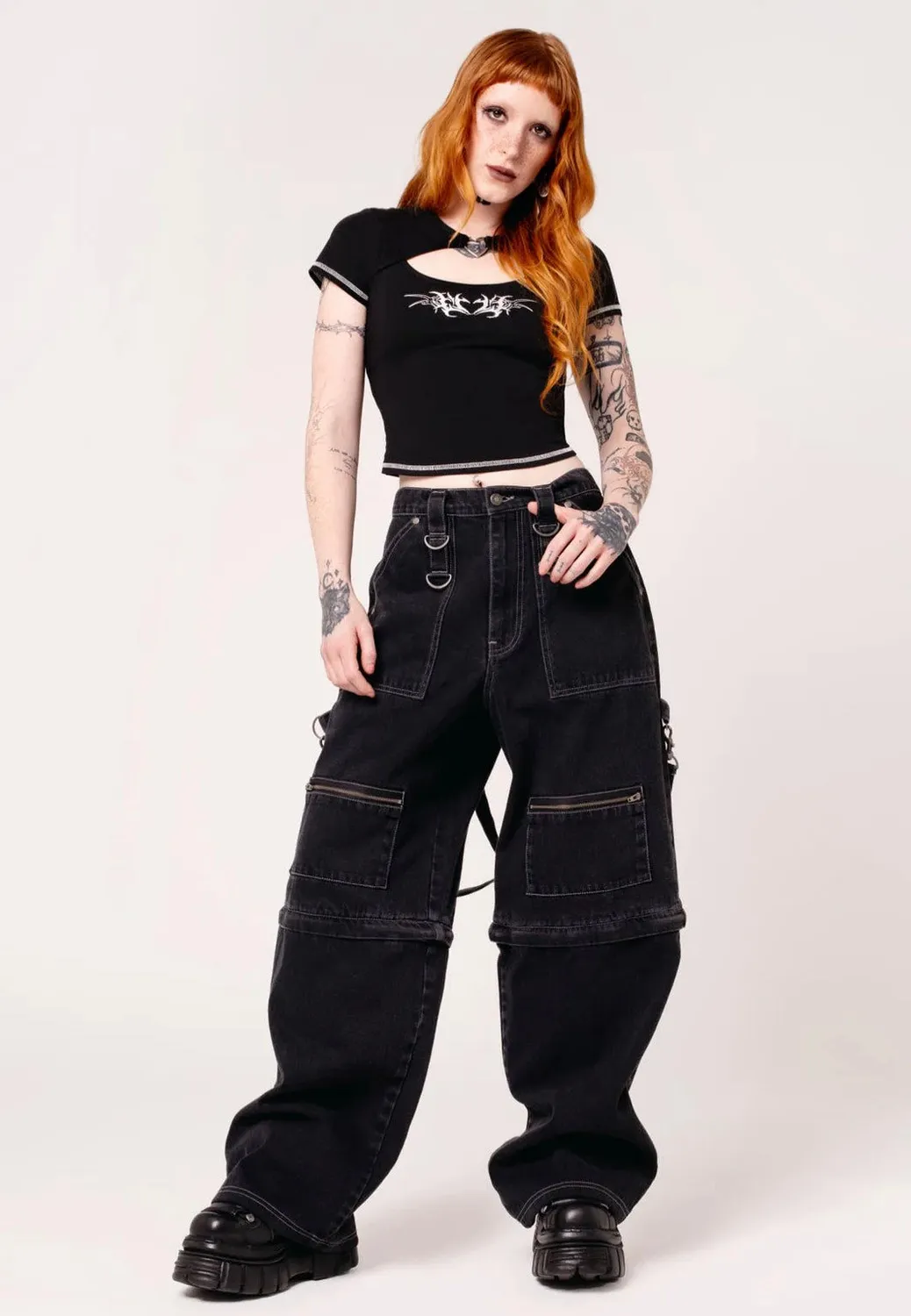 Sid X Black Jeans schwarz Baggy Relaxed Fit