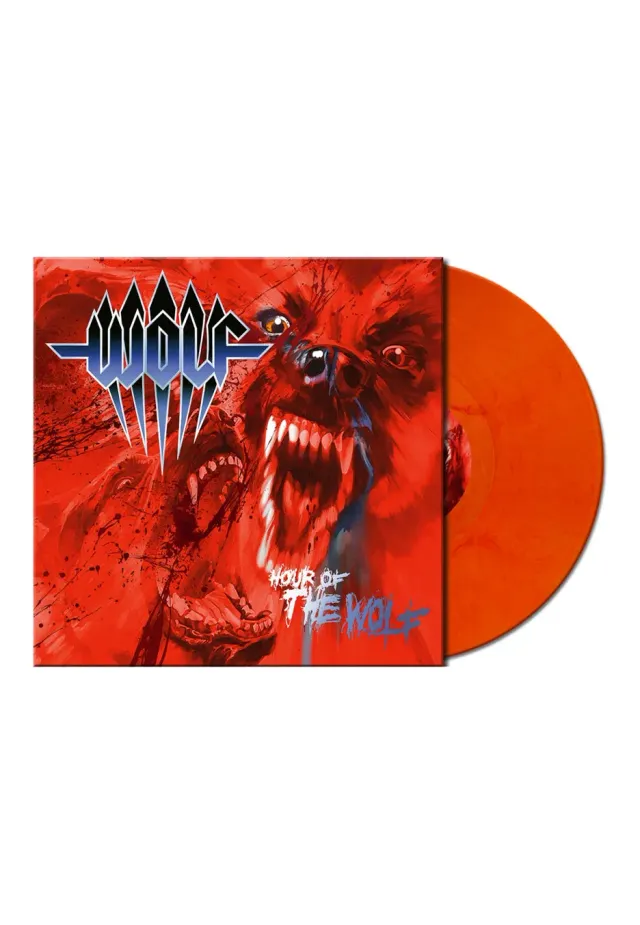 Impericon Hour Of The Wolf Vinyl rot gelb marmoriert Ltd