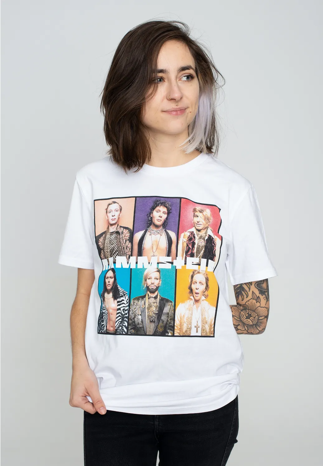 Impericon Schneid Es Ab White T-Shirt S weiß