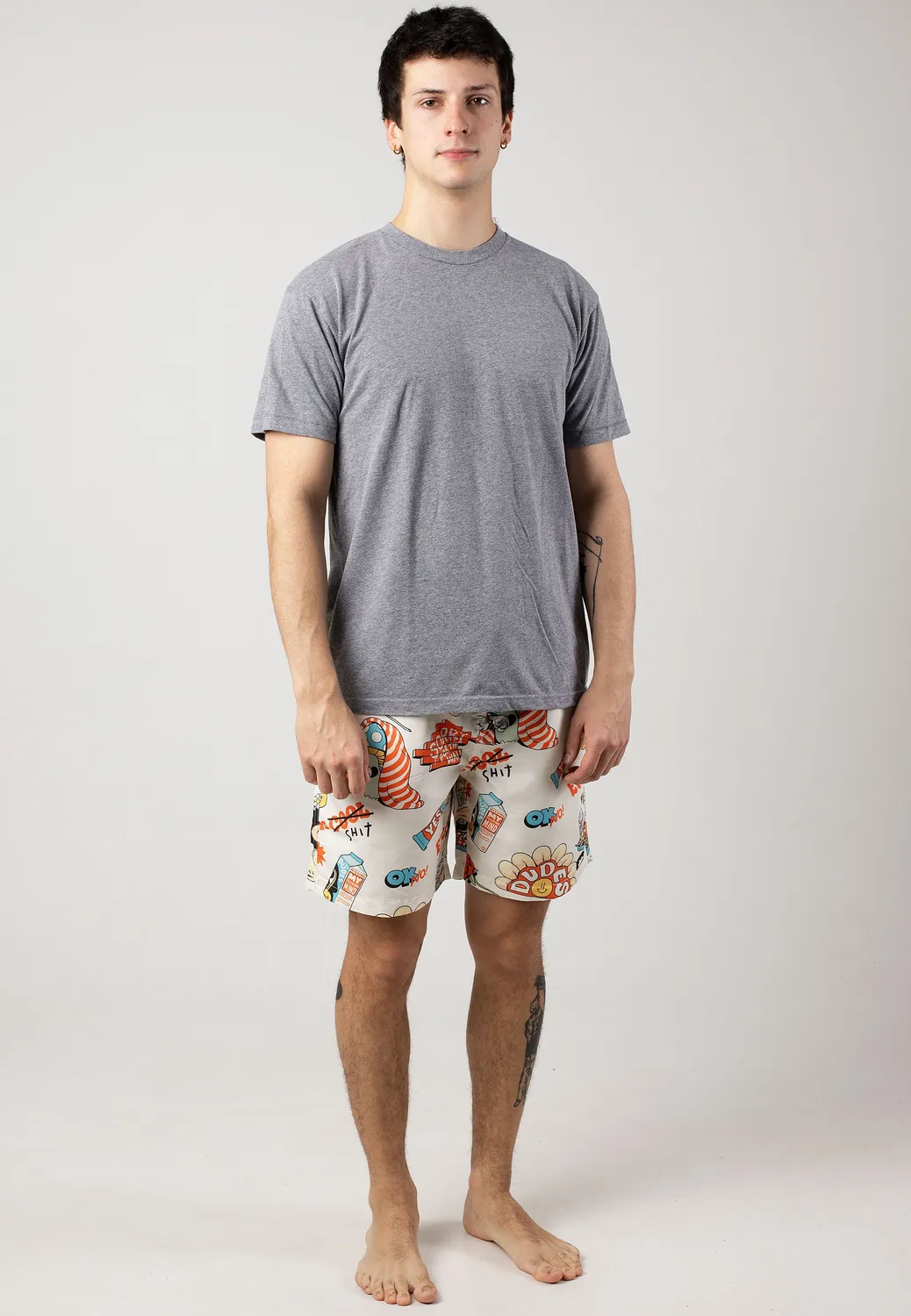 Impericon A Pill Meal Board Shorts Multicolor Synthetik