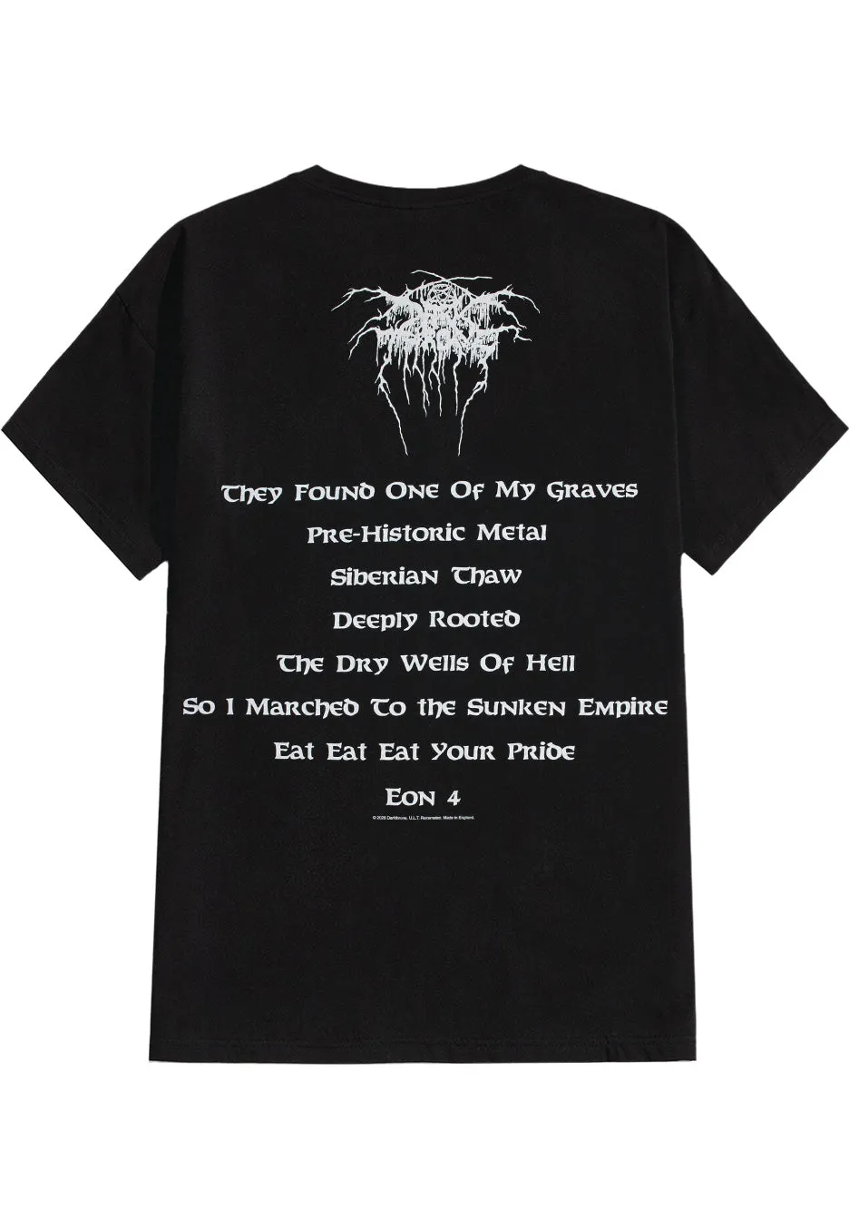Impericon Pre-Historic Metal T-Shirt schwarz Black Metal
