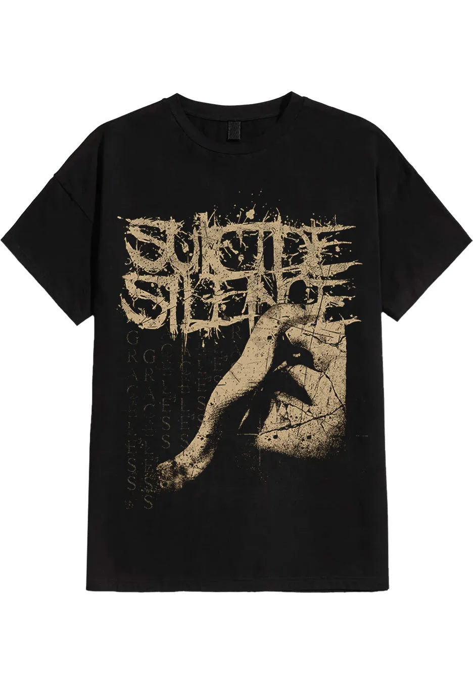 Impericon Graceless Cover T-Shirt schwarz Jersey