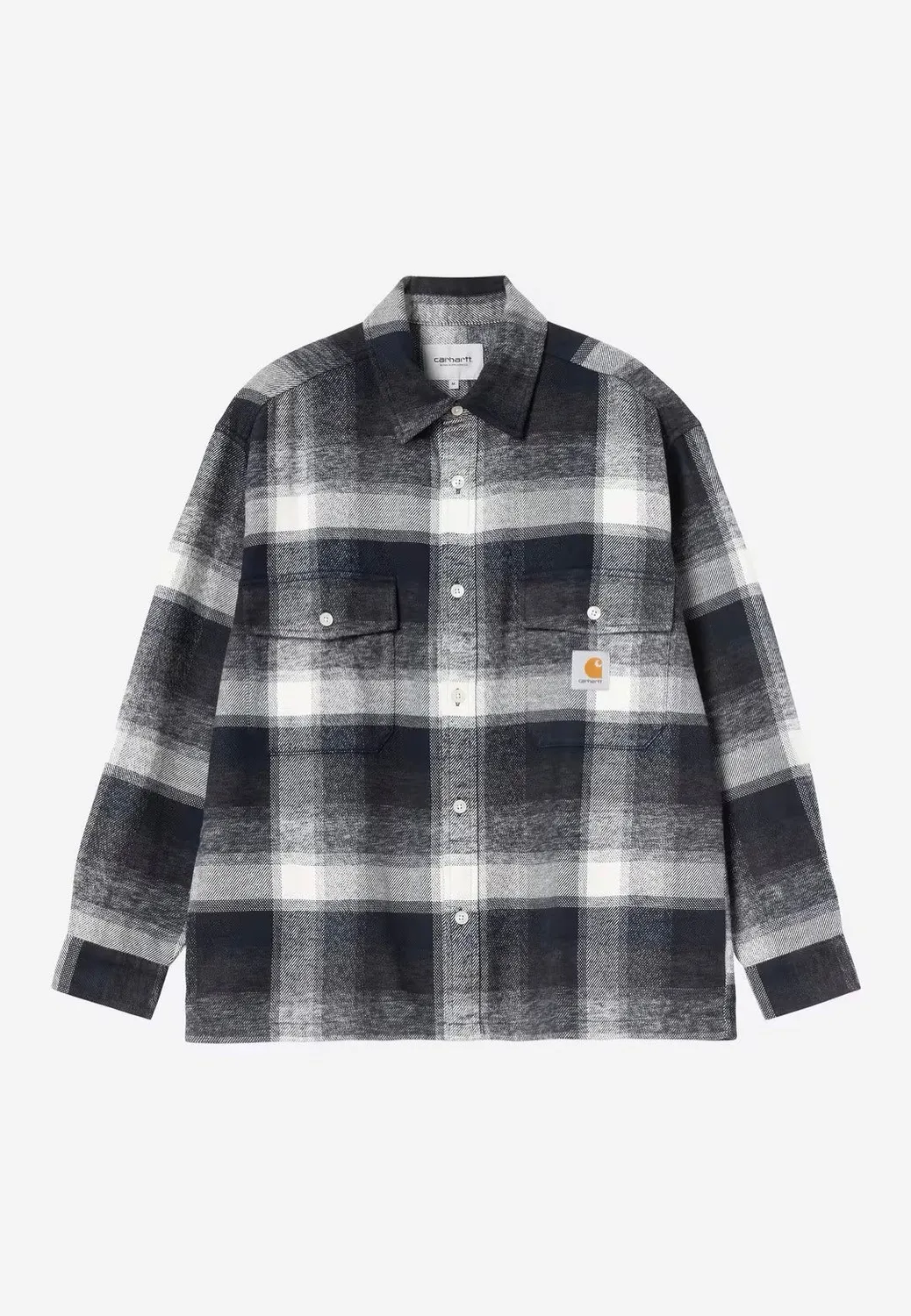 Impericon Esterson Check Hemd navy Baumwolle
