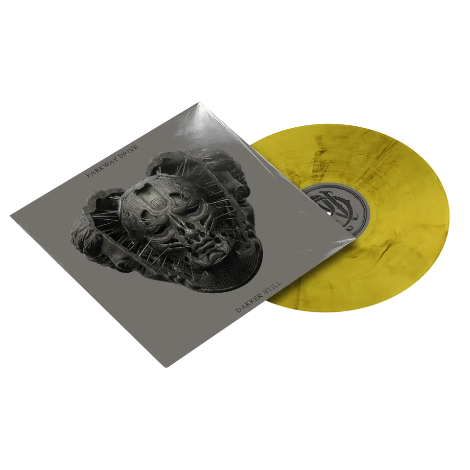 Parkway Drive Darker Still LP Vinyl gelb-schwarz marmoriert