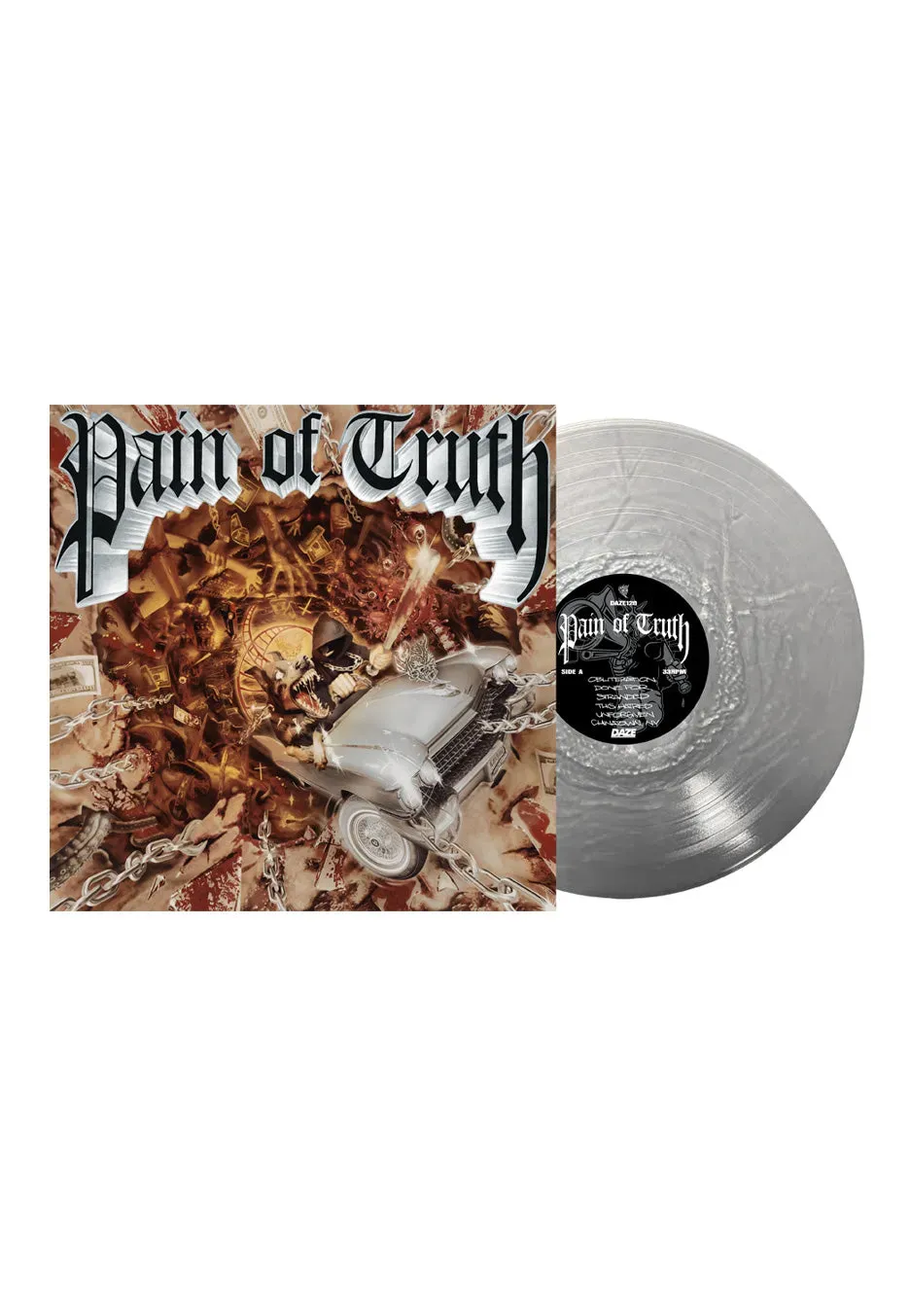 Pain Of Truth Ltd. Silver Vinyl LP silber Hardcore