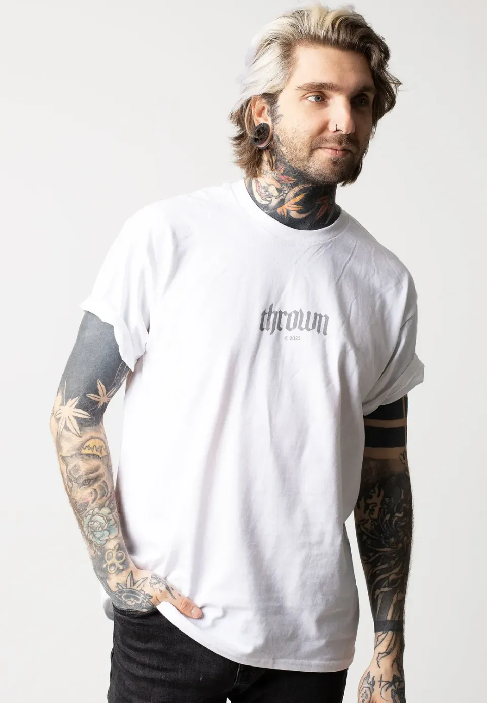 Impericon Logo C 2023 T-Shirt Weiß Unisex Jersey