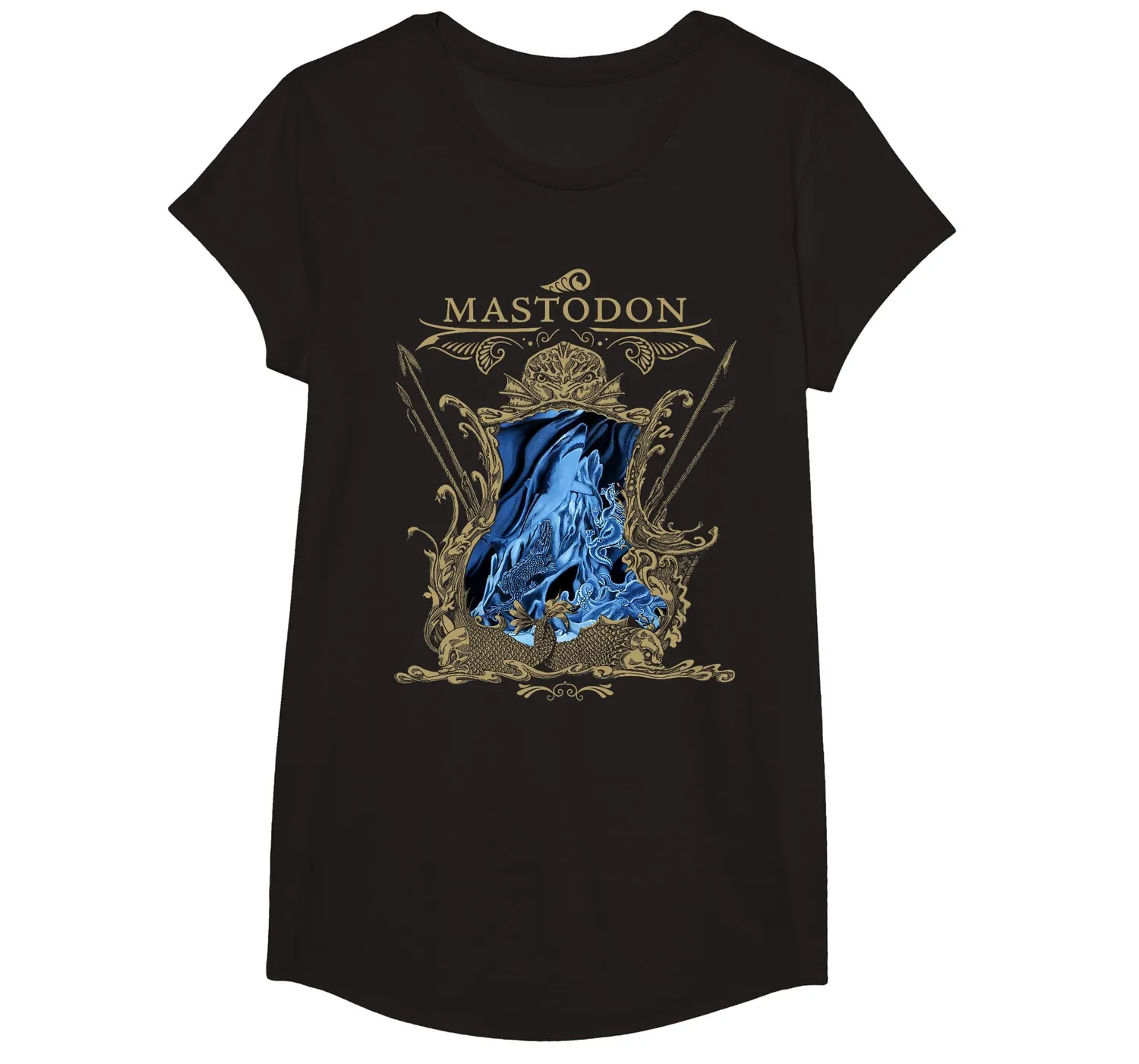 Mastodon Seabeast T-Shirt Herren Schwarz