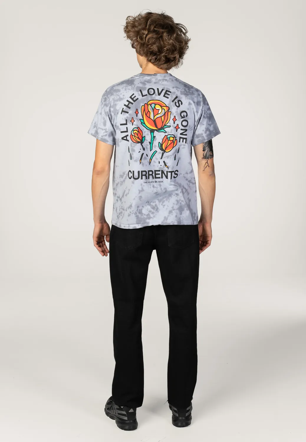 Impericon Love Is Gone Flowers Tie Dye T-Shirt