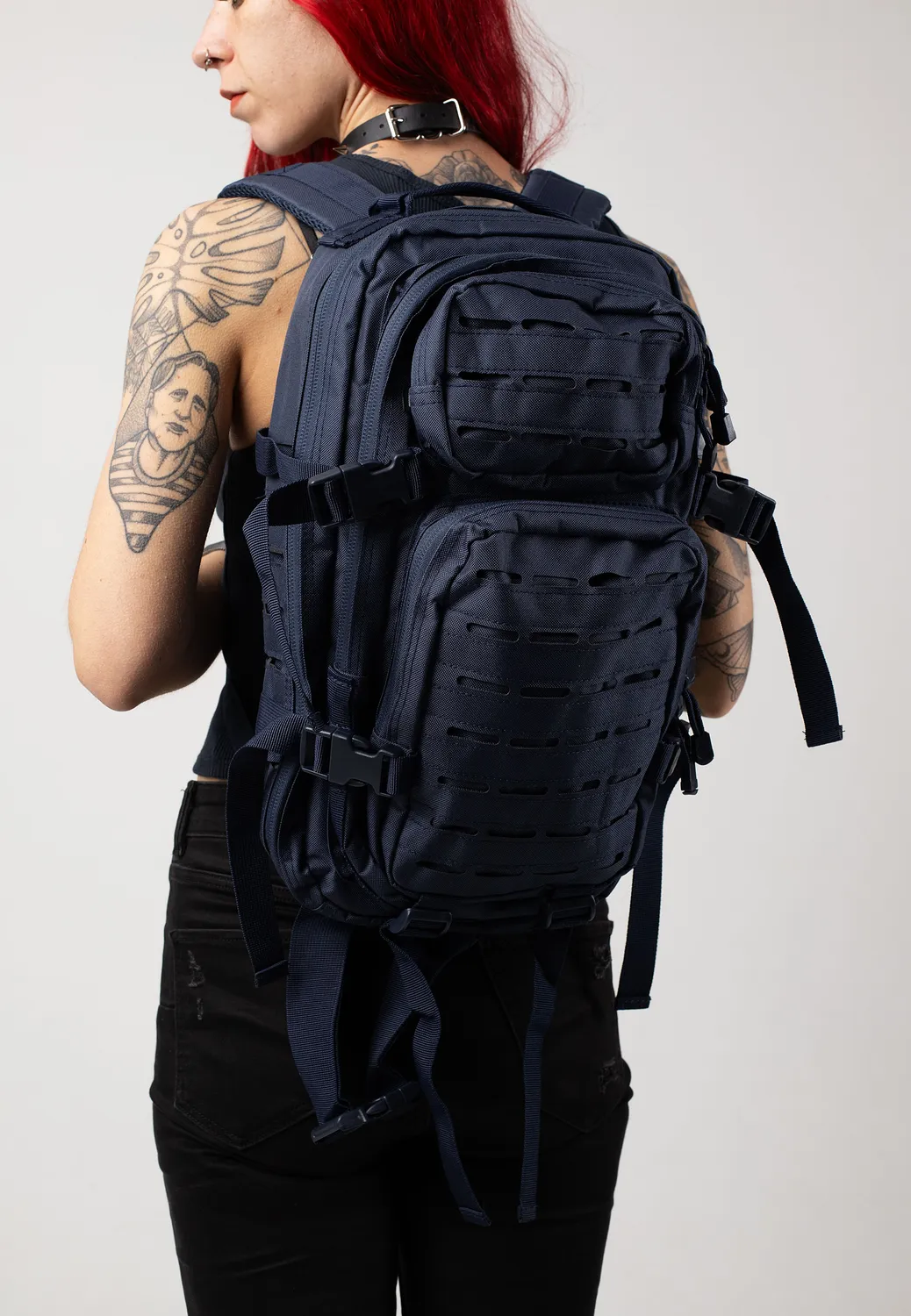 Impericon Cooper Lasercut Navy Rucksack 90L Onesize