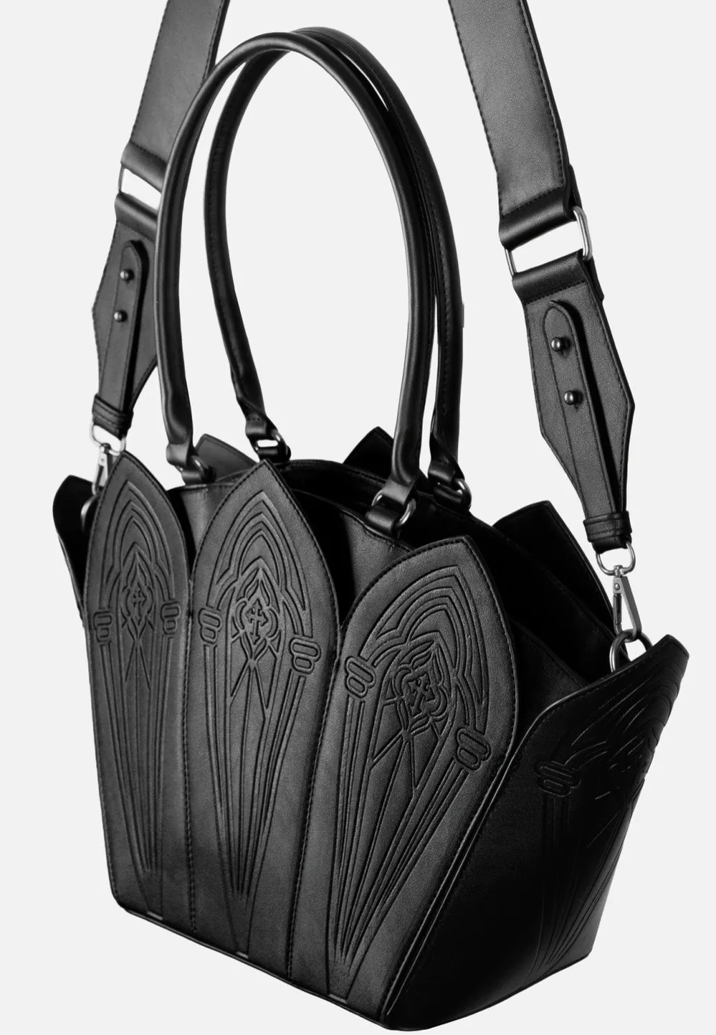 Impericon Crucis Umbra Black Tasche vegan Onesize
