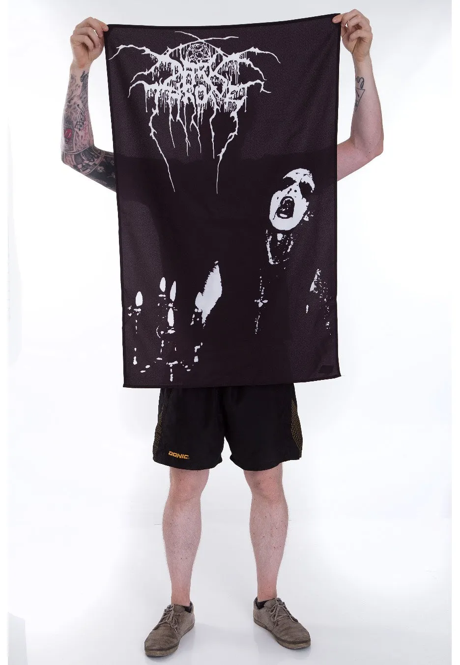 Impericon Transilvanian Hunger Flagge schwarz Black Metal