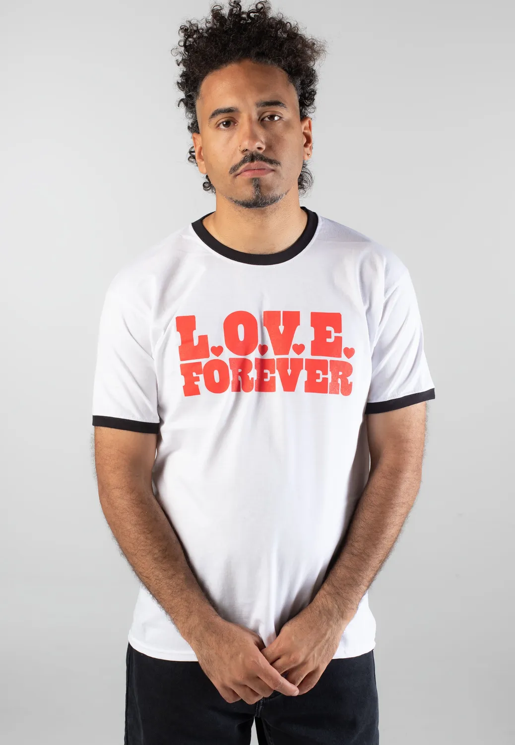 Impericon L.O.V.E. Forever T-Shirt weiß Grunge Rock