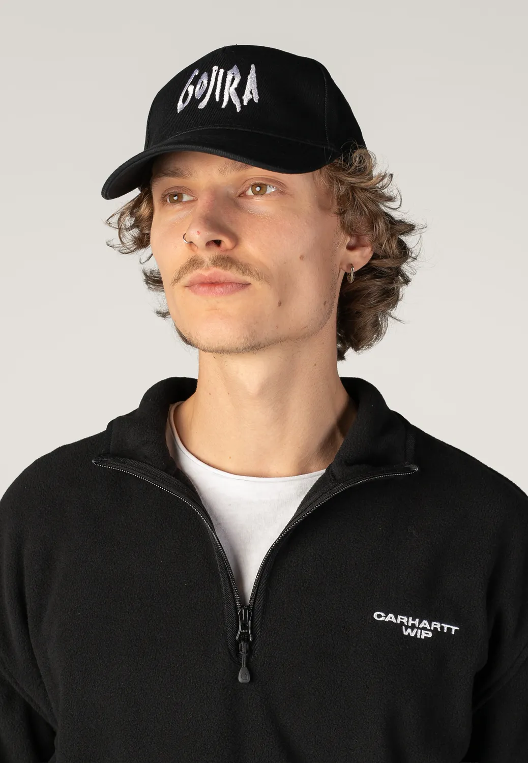 Impericon Logo Cap schwarz Onesize Baumwolle