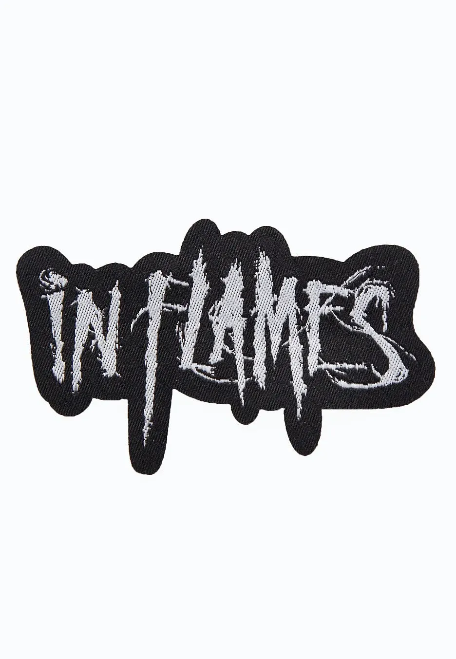 Impericon Logo Shaped Aufnäher schwarz Onesize