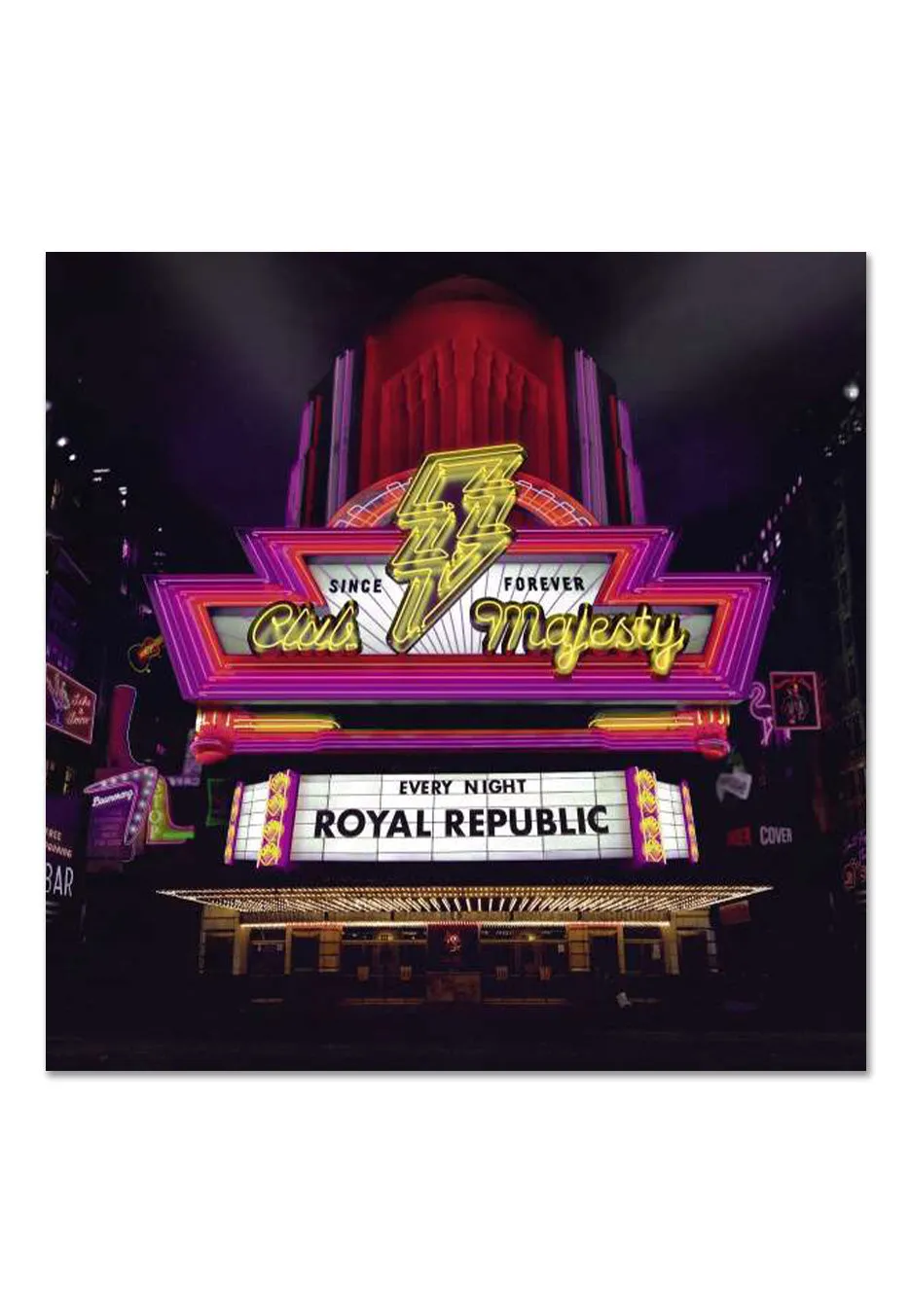 Club Majesty Neon Magenta Vinyl Alternative Rock