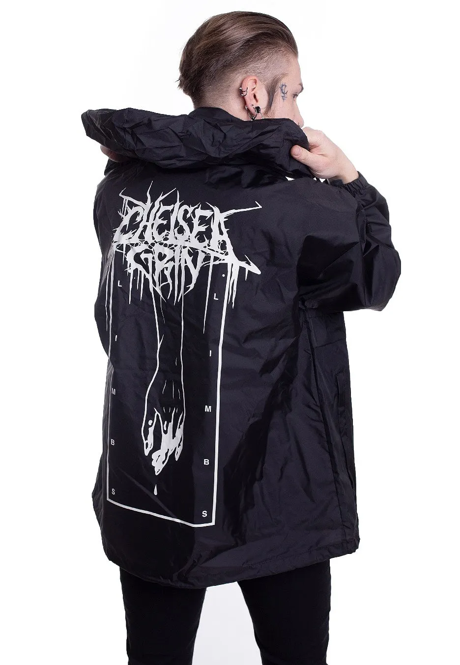 Impericon Limbs Windbreaker schwarz Unisex