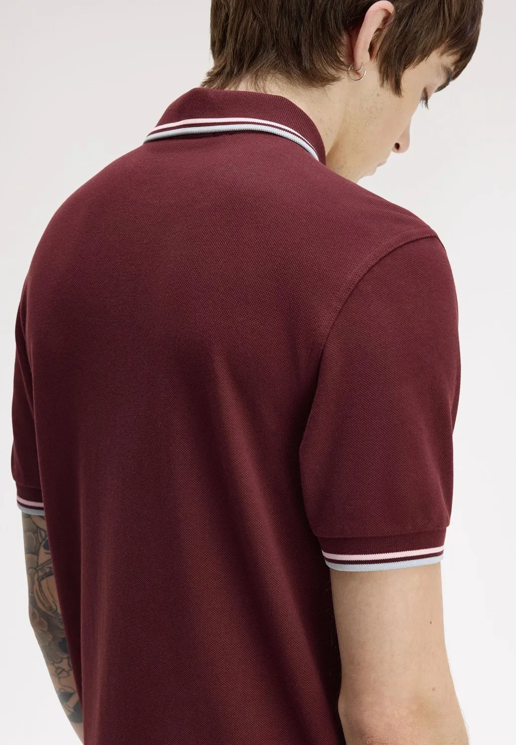 Impericon Twin Tipped Oxblood Polo Baumwolle burgund Neuheit