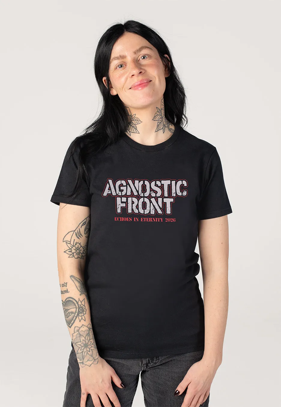 Impericon Echoes Frame Tour 2026 T-Shirt schwarz Jersey