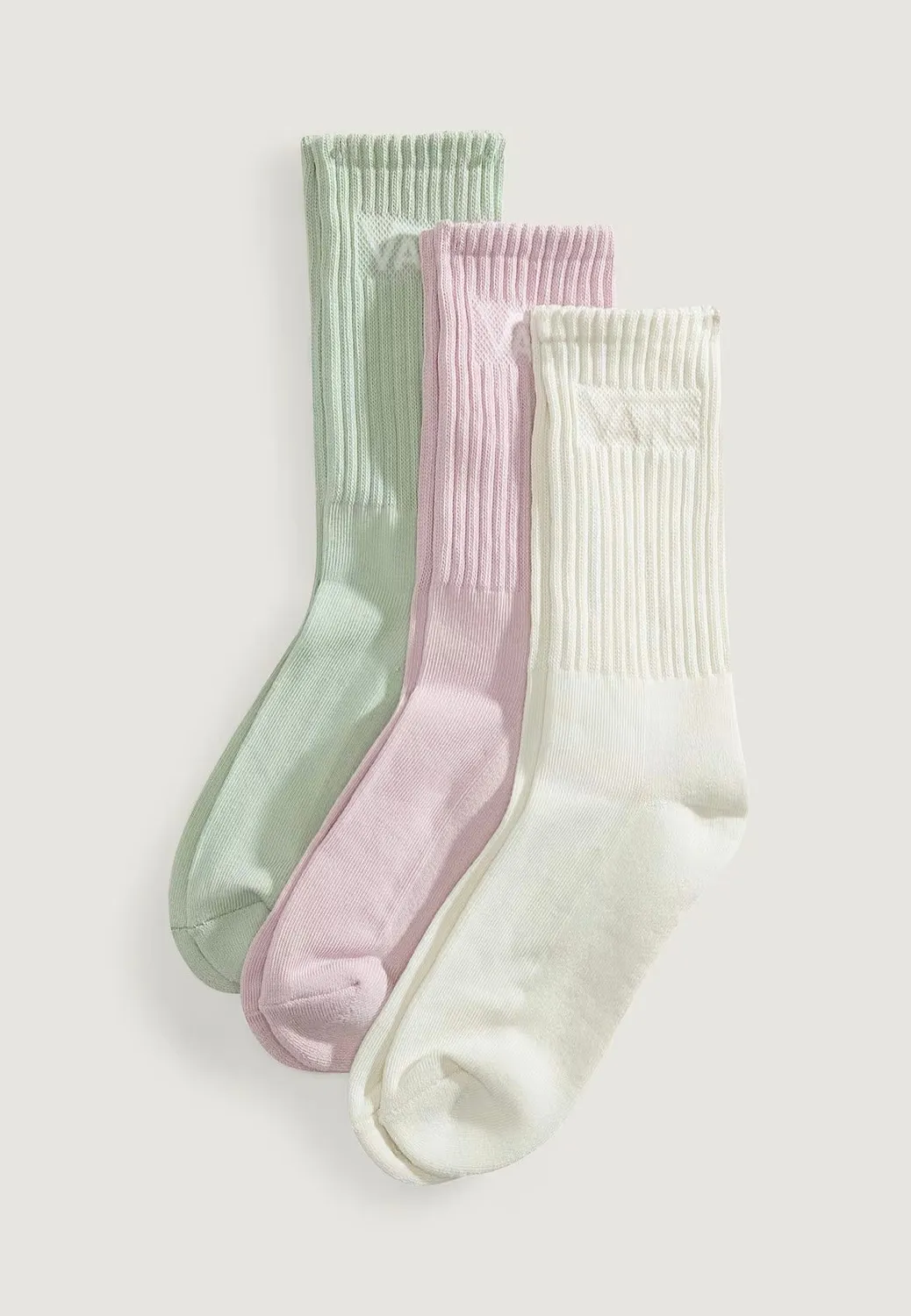 Impericon Classic Crew Socken 3er-Pack marshmallow beige