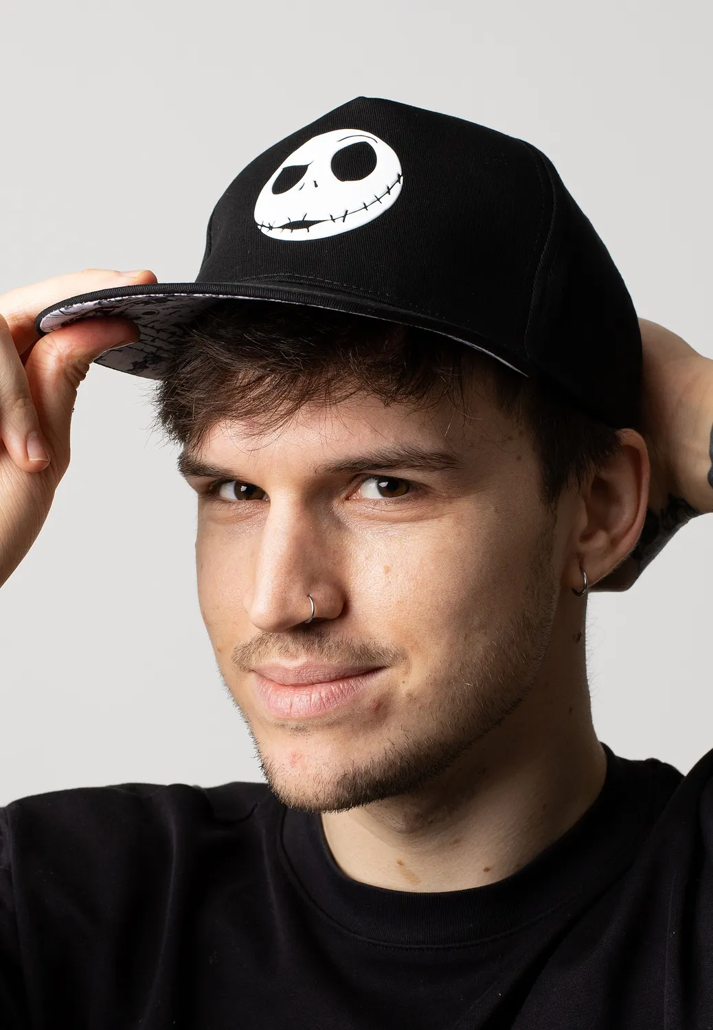Impericon Jack Face Black Snapback Cap Onesize