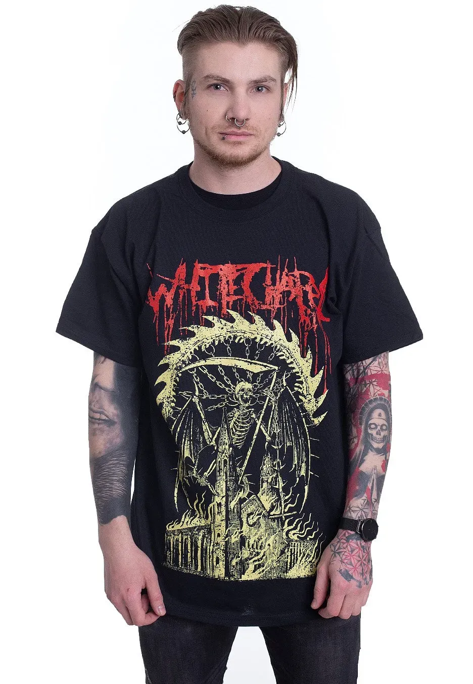 Impericon Church Burner T-Shirt Schwarz Baumwolle