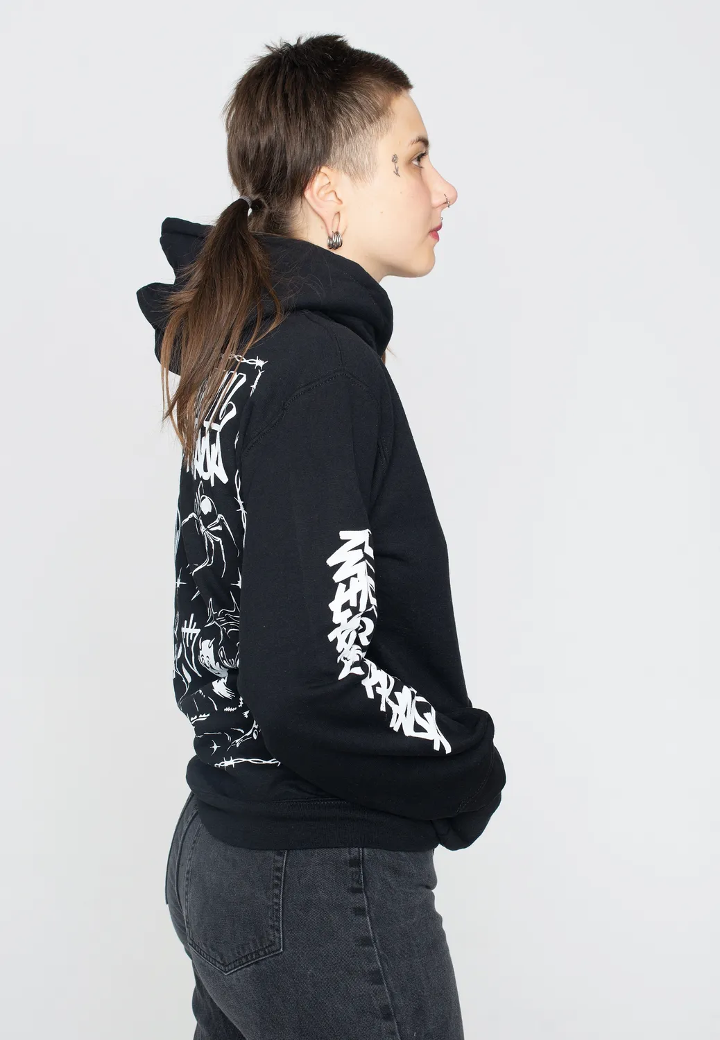 Impericon Flash Hoodie schwarz Unisex