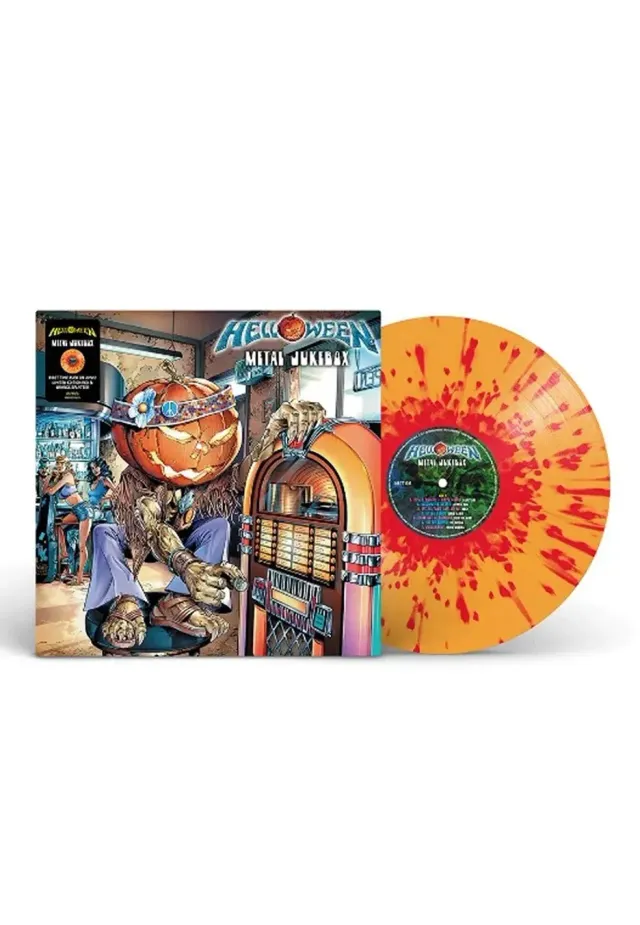 Impericon Metal Jukebox Orange Red Splatter Vinyl limitiert