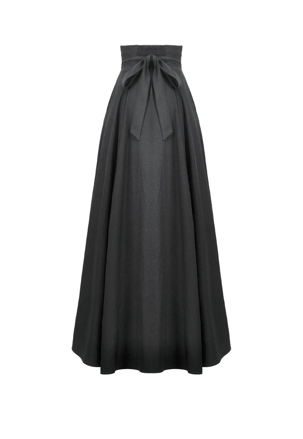 Impericon Gothic Nun Pleated Rock schwarz XS Plissee