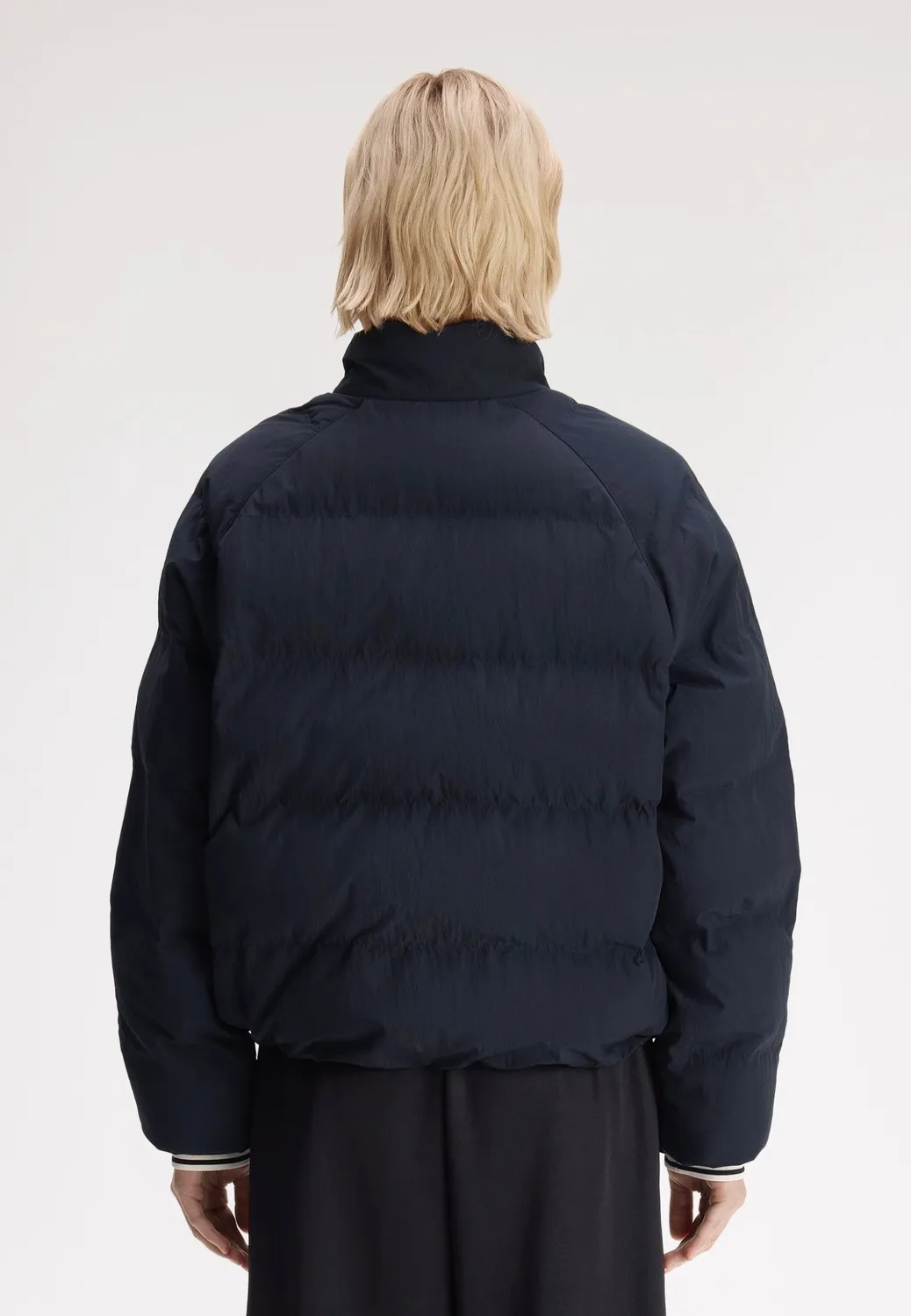 Impericon Raglan Sleeve Padded Jacke Navy