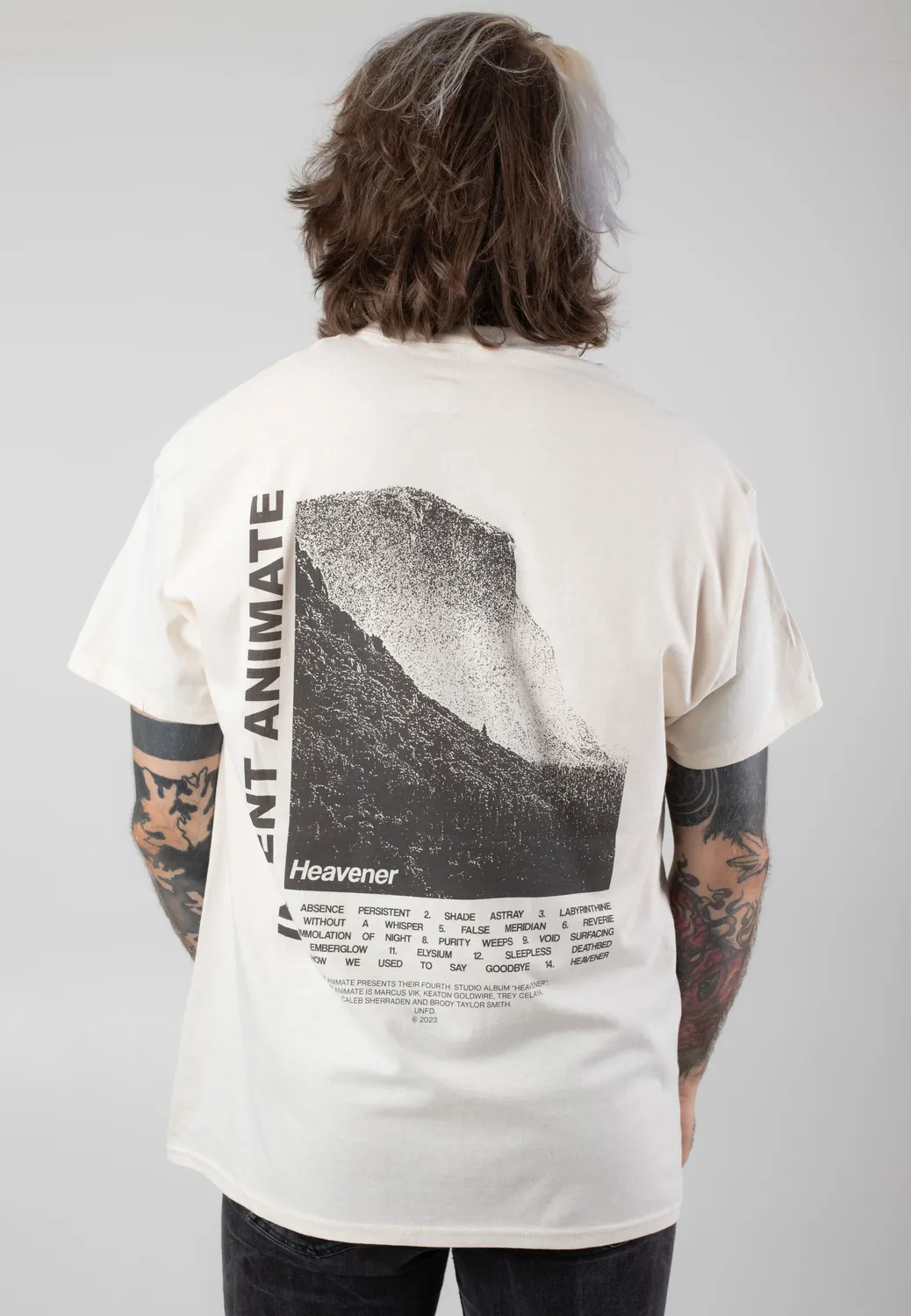 Impericon Heavener Natural T-Shirt beige