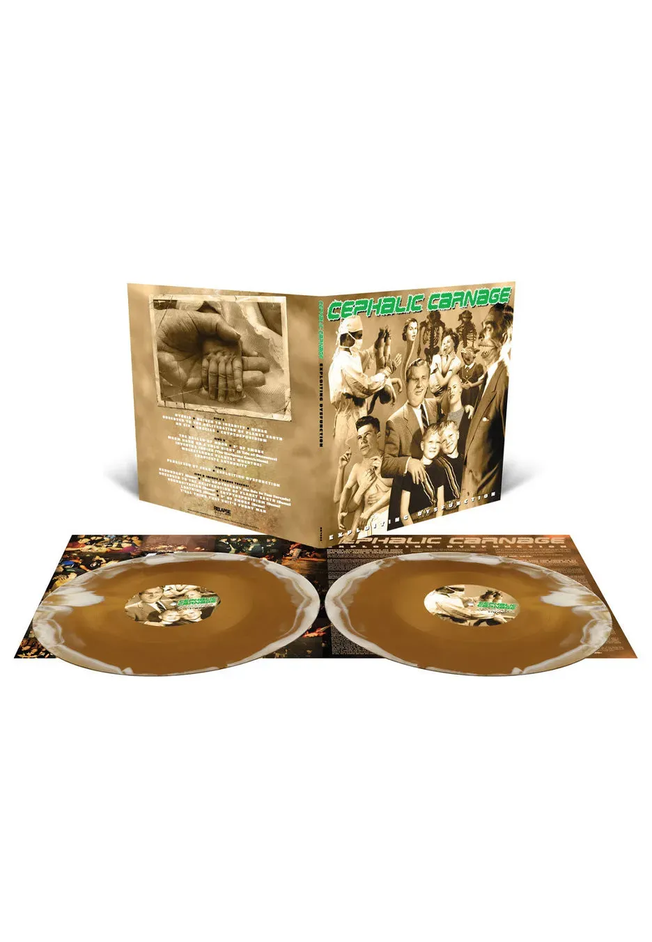 Impericon Exploiting Dysfunction 25th Anniversary 2-Vinyl gold